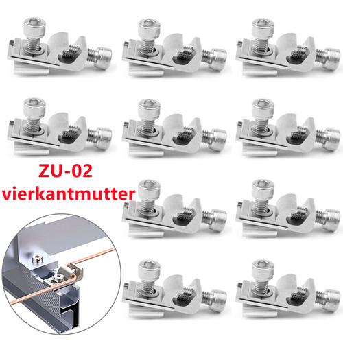 Stück erdungsklemme alu - 20,