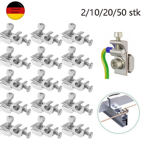 Stk erdungsklemme alu - 2~50,