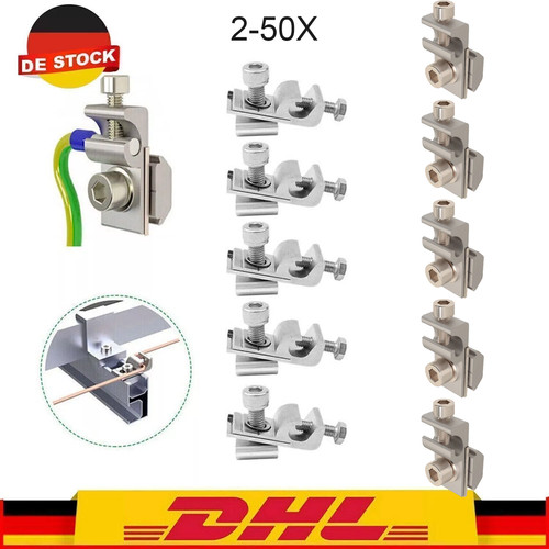 50x solar erdungsklemme alu - 2-50x,